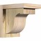 Ekena Millwork Del Monte Rough Sawn Corbel w/Backplate, Douglas Fir, 6"W x 8"D x 8"H COR06X08X08DEL01RDF - alternate 1